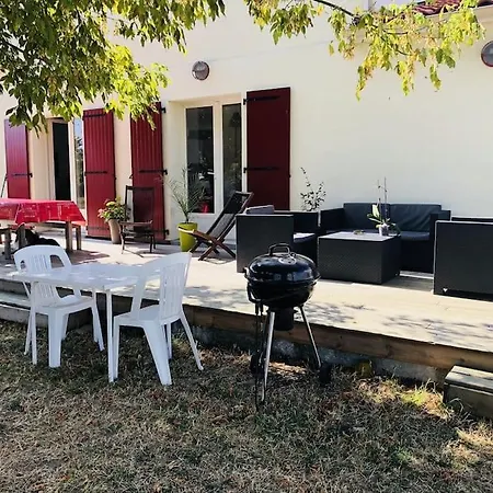 Tres Agreable Maison 6 P, 3 Minutes Des Plages, Piscine, Jardin Arbore Et Clos Semesterbostad *