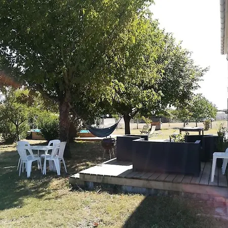 Tres Agreable Maison 6 P, 3 Minutes Des Plages, Piscine, Jardin Arbore Et Clos * Meschers-sur-Gironde
